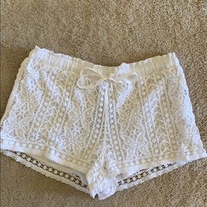 White Topshop Shorts